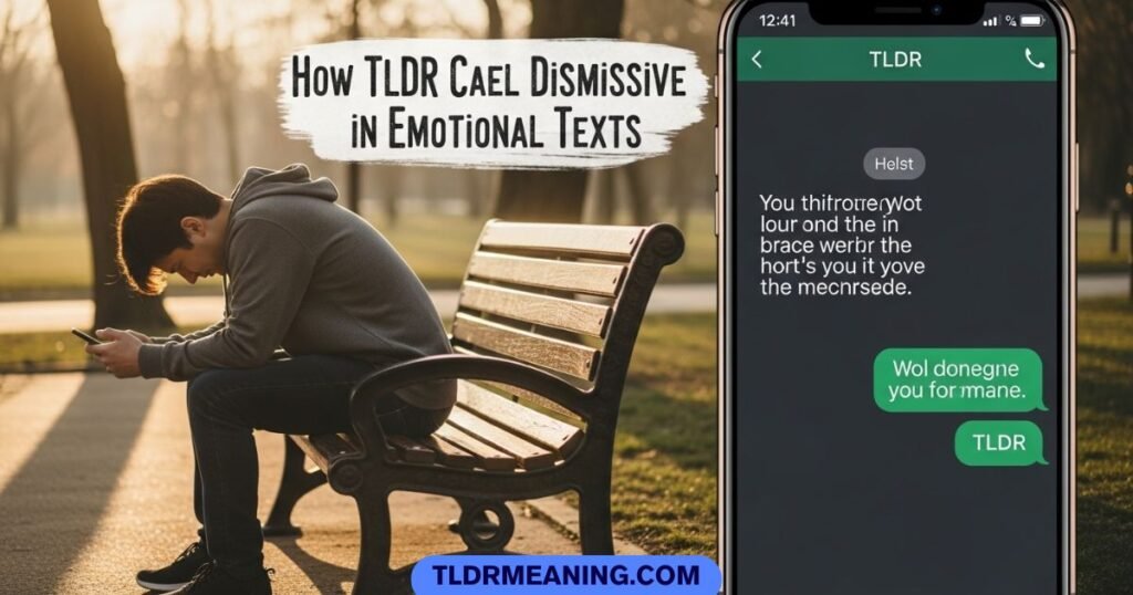 Text message conversation where a short reply appears insensitive