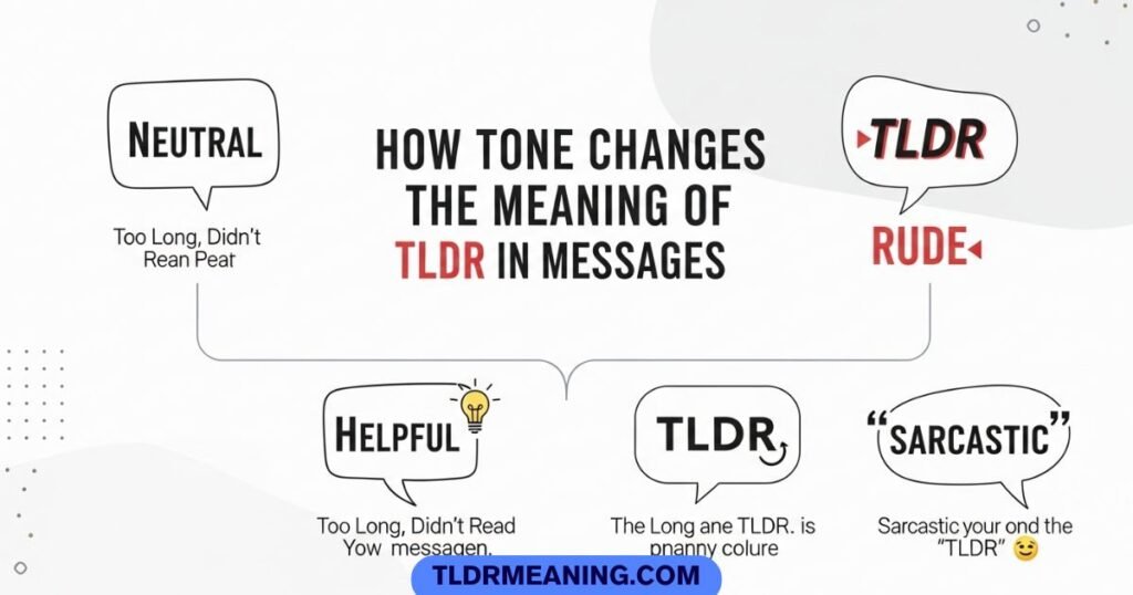 Two text conversations showing different tone and reaction to a long message